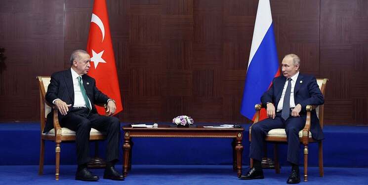 اردوغان: با پوتین بر سر طرح تشکیل هاب گازی توافق کردم