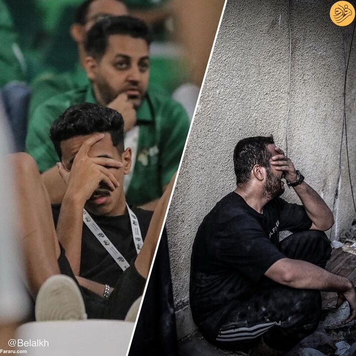 (تصاویر) از شادی جام جهانی تا غم غزه…