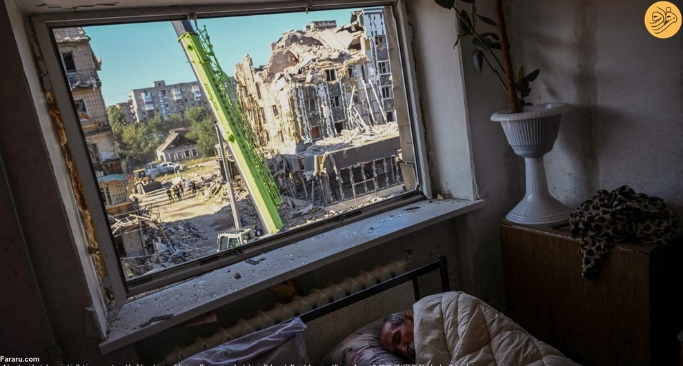 (تصاویر) زندگی با جنگ در اوکراین