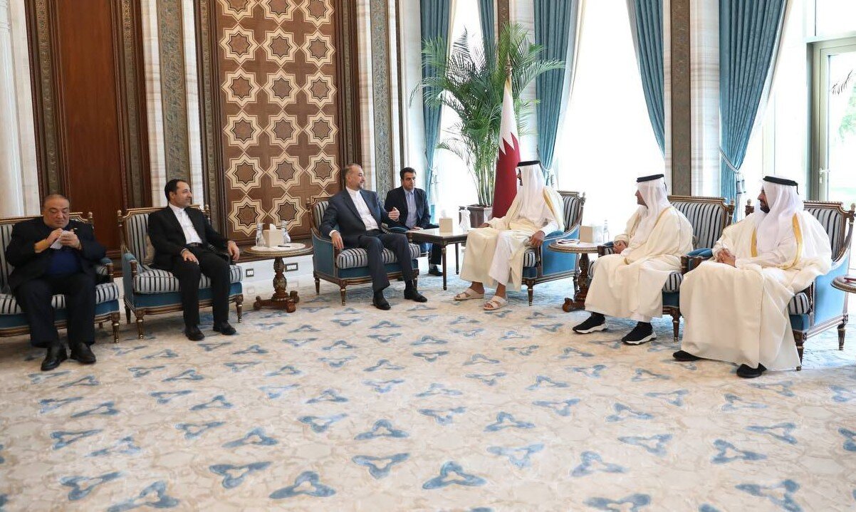 امیرعبداللهیان با امیر قطر دیدار و گفت‌وگو کرد – خبرگزاری مهر  