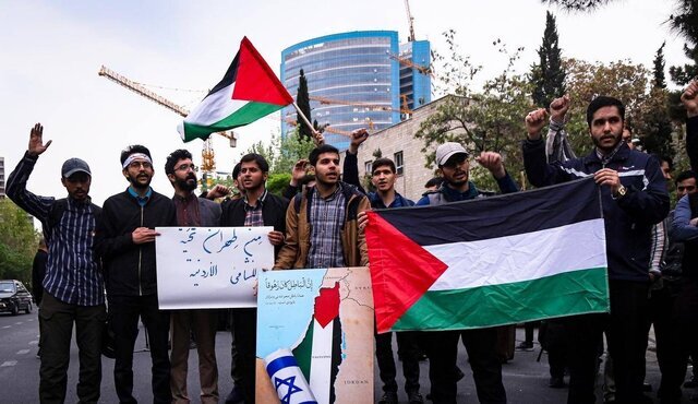 ایسنا: تجمع اعتراضی مقابل سفارت اردن در تهران