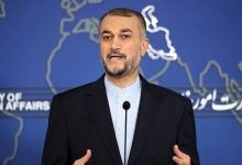 واکنش امیرعبداللهیان به تحریم های جدید اتحادیه اروپا علیه ایران: اتحادیه اروپا باید اسرائیل را تحریم کند / اروپا نباید از توصیه آمریکا برای رضایت اسرائیل پیروی کند