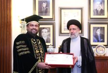 دکتری افتخاری دانشگاه کراچی به رئیسی اعطا شد