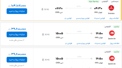 قیمت بلیط هواپیما تهران-دبی، امروز ۳ خرداد ۱۴۰۳