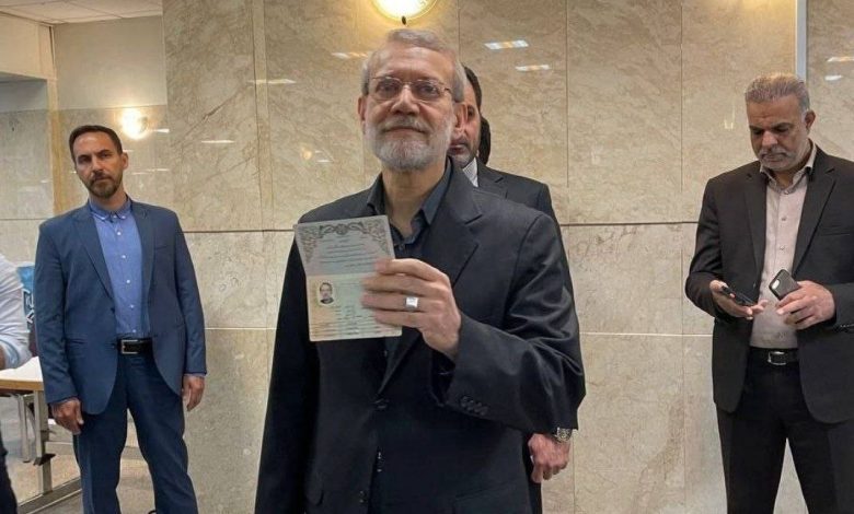 علی لاریجانی در انتخابات ریاست جمهوری ثبت نام کرد