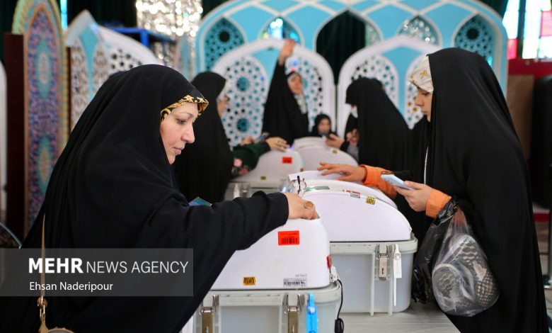 انتخابات مرحله دوم مجلس شورای اسلامی در امام زاده صالح (ع)