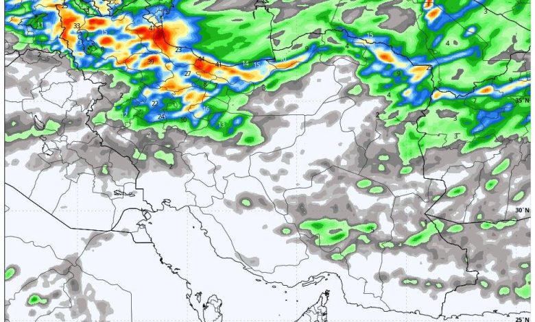 ورود موج بارشی جدید به کشور از اواسط هفته آینده - هشت صبح