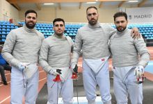 دهمی تیم ملی شمشیربازی سابر ایران در جام‌جهانی مادرید