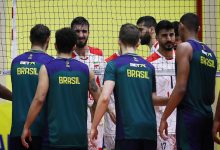 شکست تیم ملی والیبال ایران مقابل برزیل
