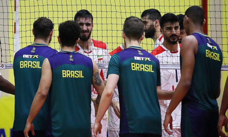شکست تیم ملی والیبال ایران مقابل برزیل