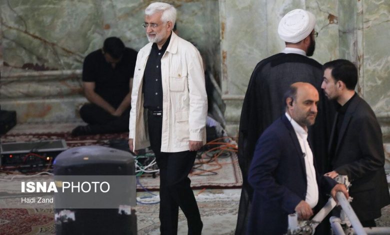 عکس/ سعید جلیلی در مراسم سالگرد ارتحال امام خمینی