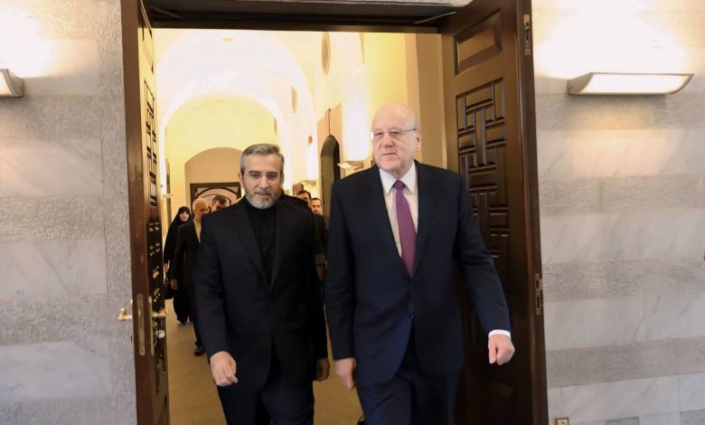 دیدار باقری با نخست وزیر لبنان - هشت صبح