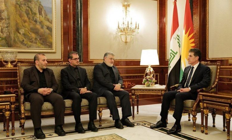 رییس اقلیم کردستان عراق با هیات ایرانی دیدار کرد - هشت صبح
