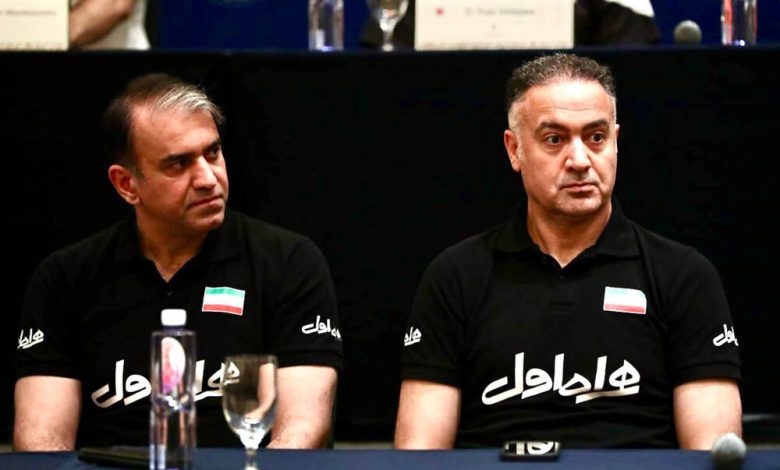 سرمربی والیبال ایران: دو هفته سخت را پشت سر گذاشتیم/ امیدوارم از بازی ایران لذت ببرید