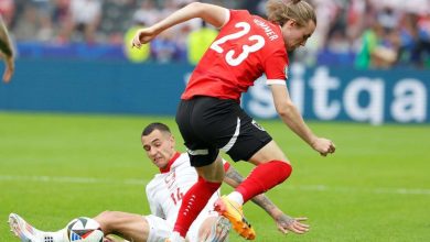 گل‌های دیدار اتریش ۳ - ۱ لهستان