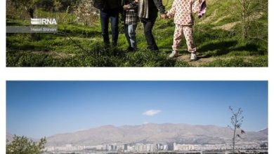 (تصاویر) مقایسه‌ حضور مردم در بوستان چیتگر ۱۳ بدر امسال و پارسال