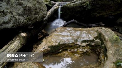 (تصاویر) آبشارهای شفیع آباد فندرسک