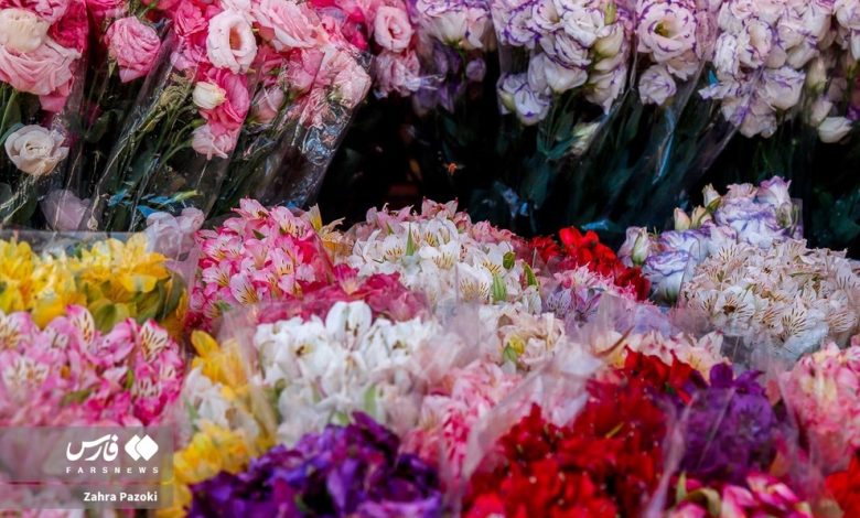 (تصاویر) بازار گل تهران