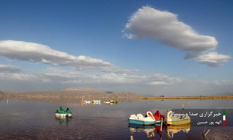 (تصاویر) دریاچه مهارلو شیراز