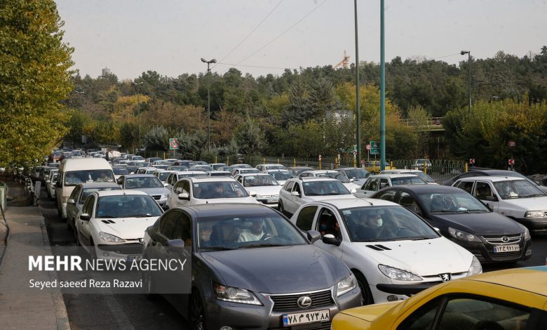 ترافیک سنگین در محورهای شمالی به جز آزادراه تهران - شمال - هشت صبح