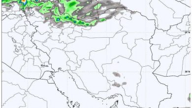 پیش‌بینی بارش‌ رگبار و تگرگ در ۹ استان - هشت صبح