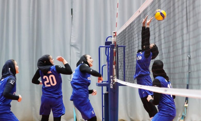 پیروزی دختران والیبال ایران برابر استرالیا در قهرمانی آسیا