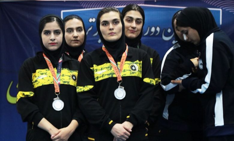 دختران اپه‌ایست اصفهان بر سکوی نایب قهرمانی ایستادند