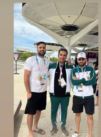 حضور سوال‌برانگیز برادر شمشیرباز ایران در دهکده ورزشکاران المپیک