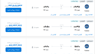 قیمت بلیط هواپیما تهران-نجف، امروز ۱ شهریور ۱۴۰۳