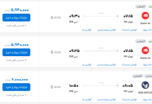 قیمت بلیط هواپیما تهران-دبی، امروز ۳ شهریور ۱۴۰۳