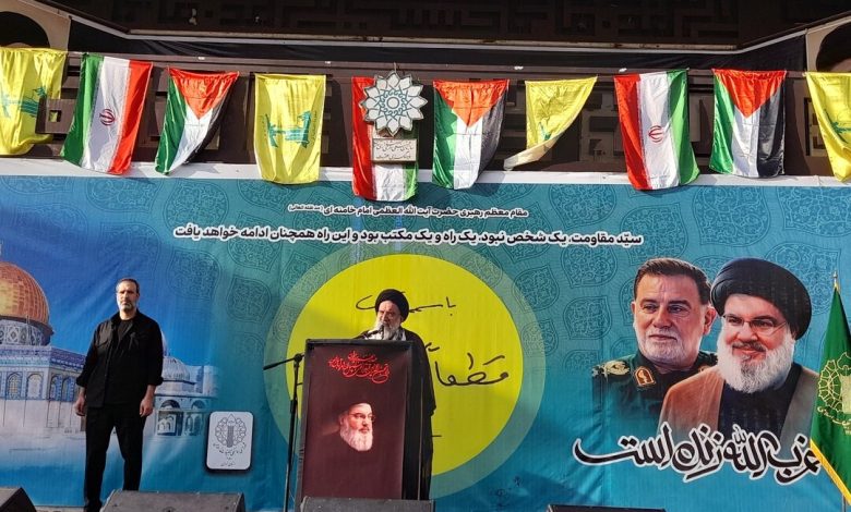 ندای «مرگ بر اسرائیل» در اجتماع مردمی طنین انداز شد - هشت صبح