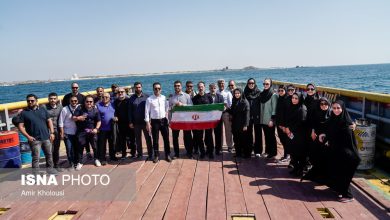 جامعه ورزش ایران در جزیره بوموسی