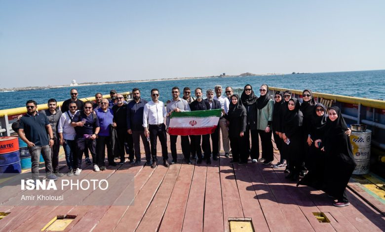 جامعه ورزش ایران در جزیره بوموسی