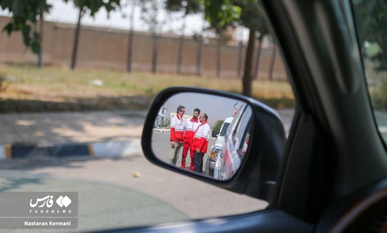 (تصاویر) ارسال محموله دارویی جمعیت هلال احمر به لبنان