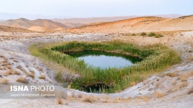 (تصاویر) تالاب تاریخی «سی سر»