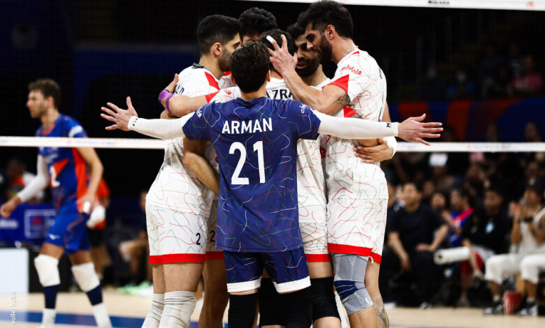 اعلام برنامه والیبال ایران در قهرمانی جهان ۲۰۲۵