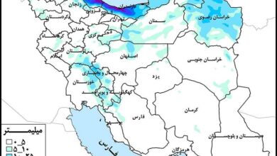 دریای خزر پرباران‌ترین حوضه‌ درجه ۱ کشور در هفته جاری - هشت صبح