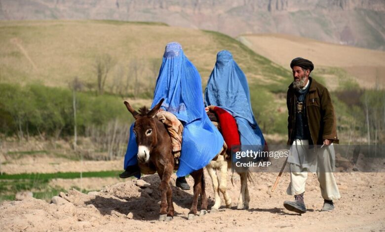 (تصاویر) خرسواری زنان افغان