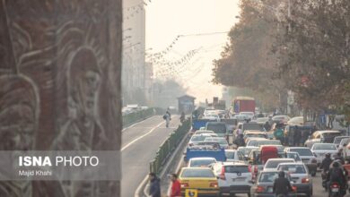 (تصاویر) هوای خفه کننده تهران!