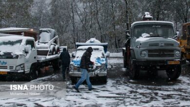 (تصاویر) سپیدپوش شدن جنگل ناهارخوران گرگان