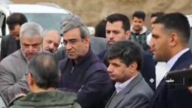 بازدید استاندار خراسان رضوی به همراه معاون استاندار و فرماندار مشهد از پروژه‌های عمرانی حوزه آب و فاضلاب شهرستان
