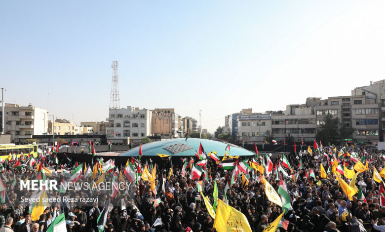 راهپیمایی سراسری «جمعه نصر» امروز پس از اقامه نماز جمعه برگزار می‌شود - هشت صبح