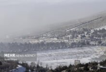 (تصاویر) زنجان در مه