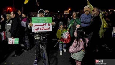 (تصاویر) جشن پیروزی مردم غزه در تهران