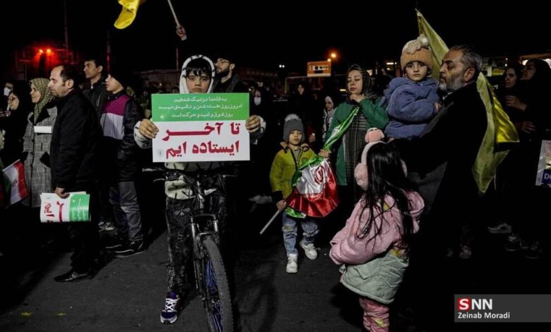 (تصاویر) جشن پیروزی مردم غزه در تهران