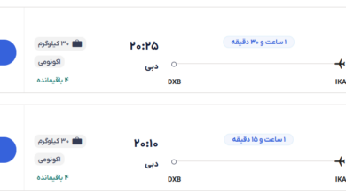 قیمت بلیط هواپیما تهران-دبی، امروز ۴ اسفند ۱۴۰۳