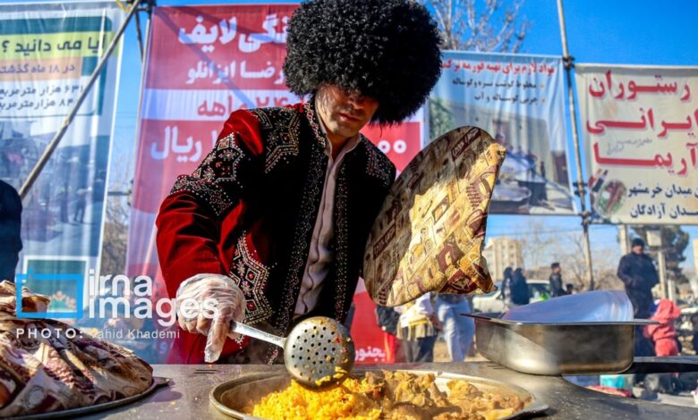 (تصاویر) جشنواره غذاهای سنتی و محلی «قابلی و قورتو» در خراسان شمالی