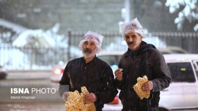 (تصاویر) جلوه واقعی زمستان در همدان