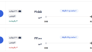 قیمت بلیط هواپیما تهران-دبی، امروز ۲۳ اسفند ۱۴۰۳