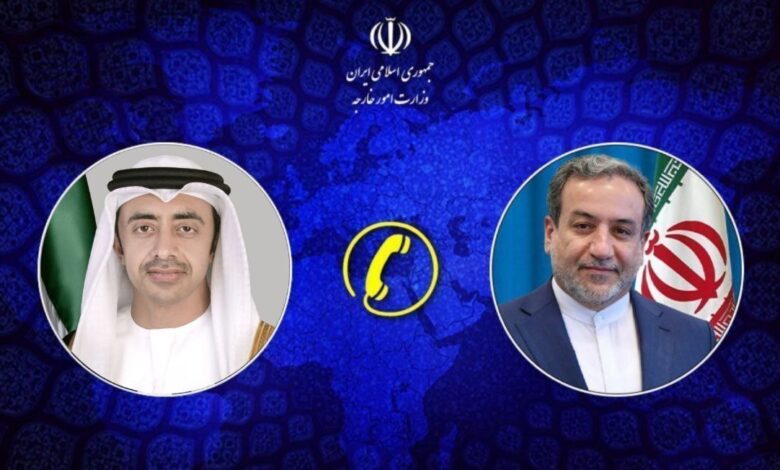 گفتوگوی تلفنی وزرای خارجه ایران و امارات / قدردانی عراقچی از اقدام امارات در انتقال پیام آمریکا به ایران / وزیر خارجه ایران همتای اماراتی خود را از آخرین اقدامات و تصمیمات اتخاذ شده و مسیر پیش رو آگاه کرد